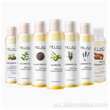 Aceite de jojoba de almendras de aguacate dulce puro en frío prensado